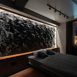 Фотография квартиры Квартира Jail Apart просторные апартаменты 105 м2 в центре Выборга с двумя спальнями