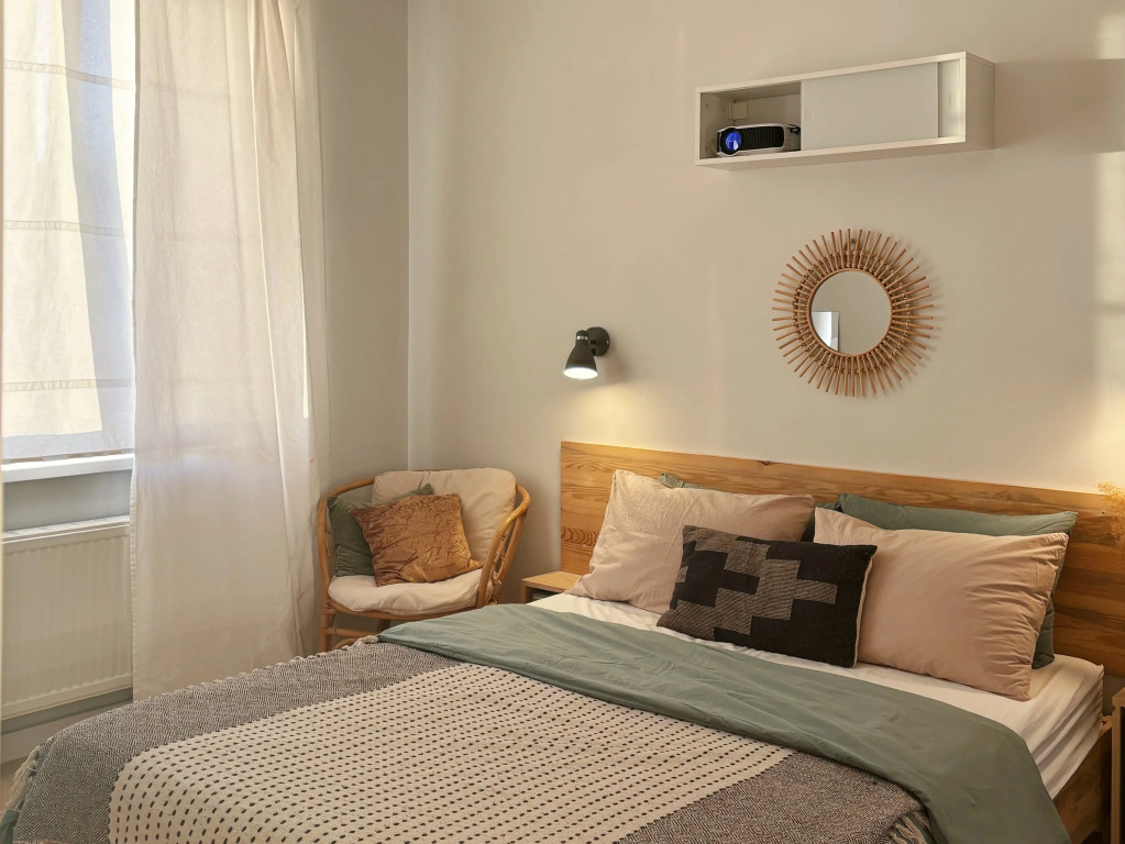 Фотография квартиры Квартира Атмосферная с уникальным дизайном и проектором для фильмов