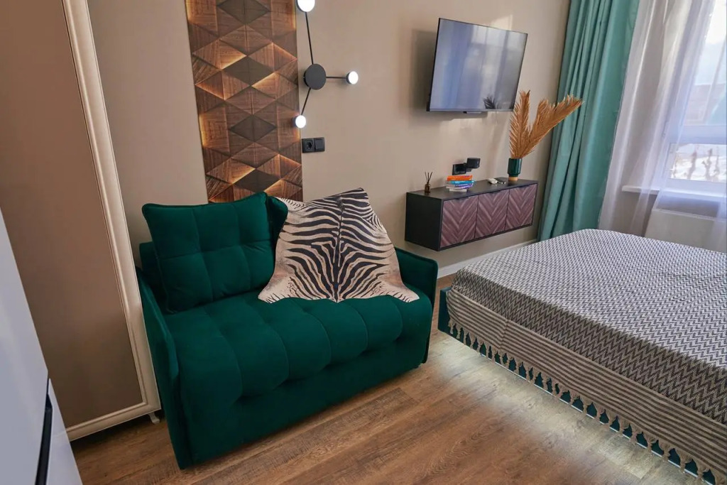 Фотография квартиры Апартаменты Уютная Студия Премиум-Класса с Функцией Умный Дом