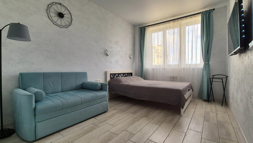 Фотография квартиры Квартира Уютная однокомнатная у моря со свежим ремонтом