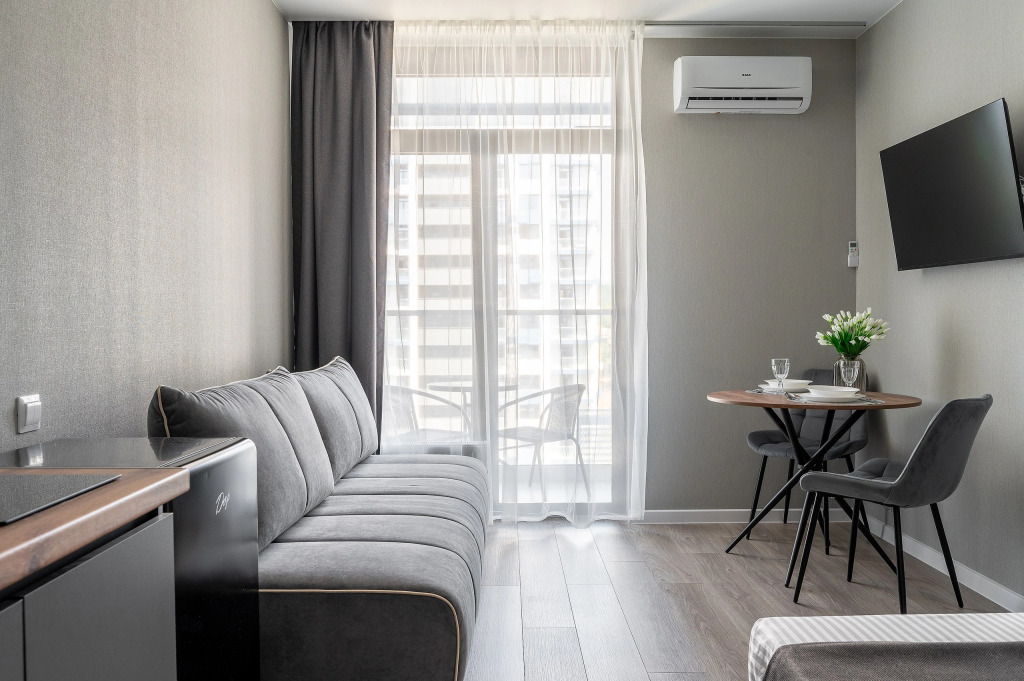 Фотография квартиры Апартаменты Оранж УК Атмосфера с Видом на Горы