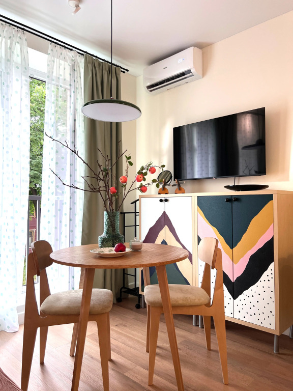 Фотография квартиры Квартира Уникальная студия "Зеленый шум"