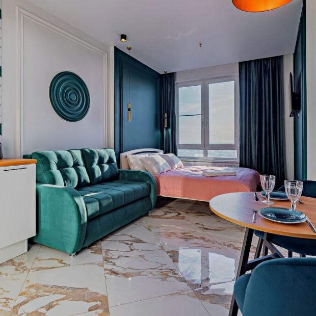 Фотографии квартиры
Апартаменты в центре города с видом на реку