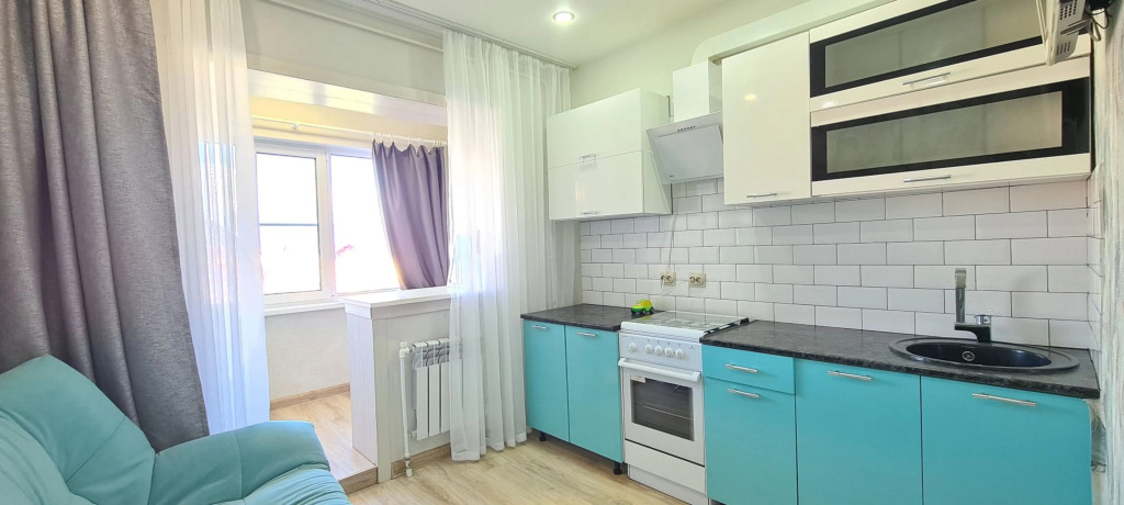 Фотография квартиры Квартира Илне - 1к квартира в стиле Fresh mint для уютного проживания 1-2 человек