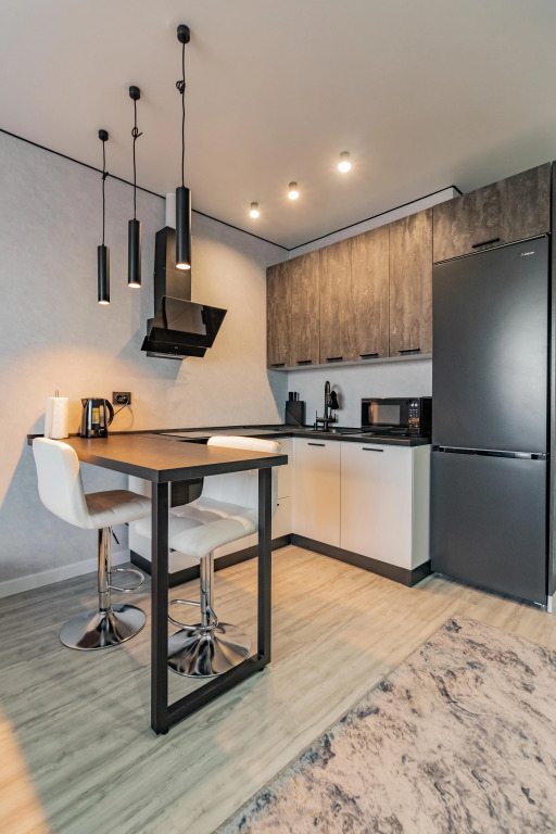 Фотография квартиры Квартира Нoвaя студия pacположена в ЖK Pиверсaйд Академ. В тихом зеленом дворе на берегу реки Миасс