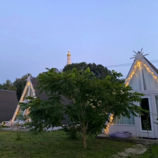 Фотография Коттеджа Частный дом Уютный домик A-Frame 3