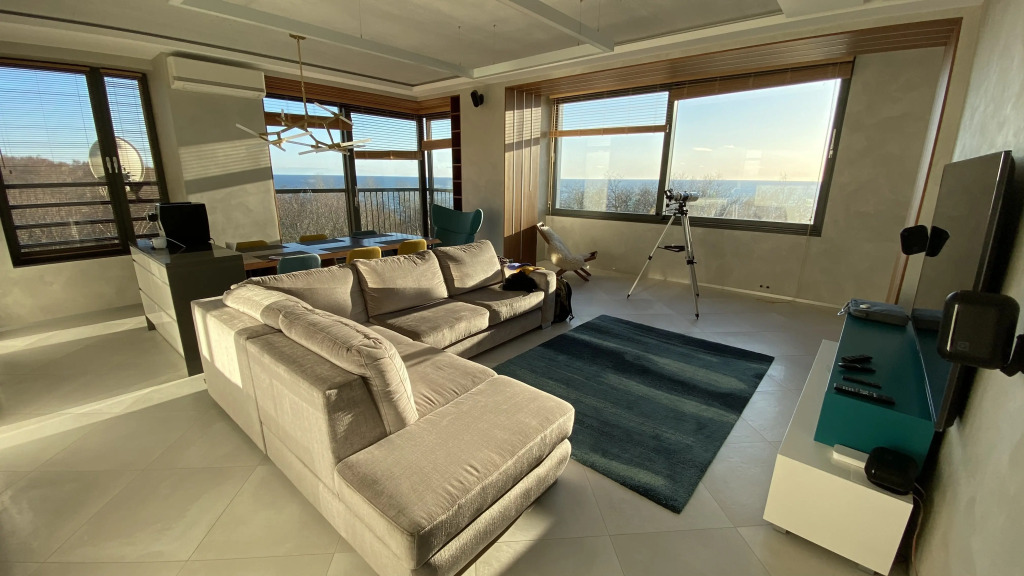 Фотография квартиры Апартаменты Просторная студия с видом на море в ЖК Вольный Ветер