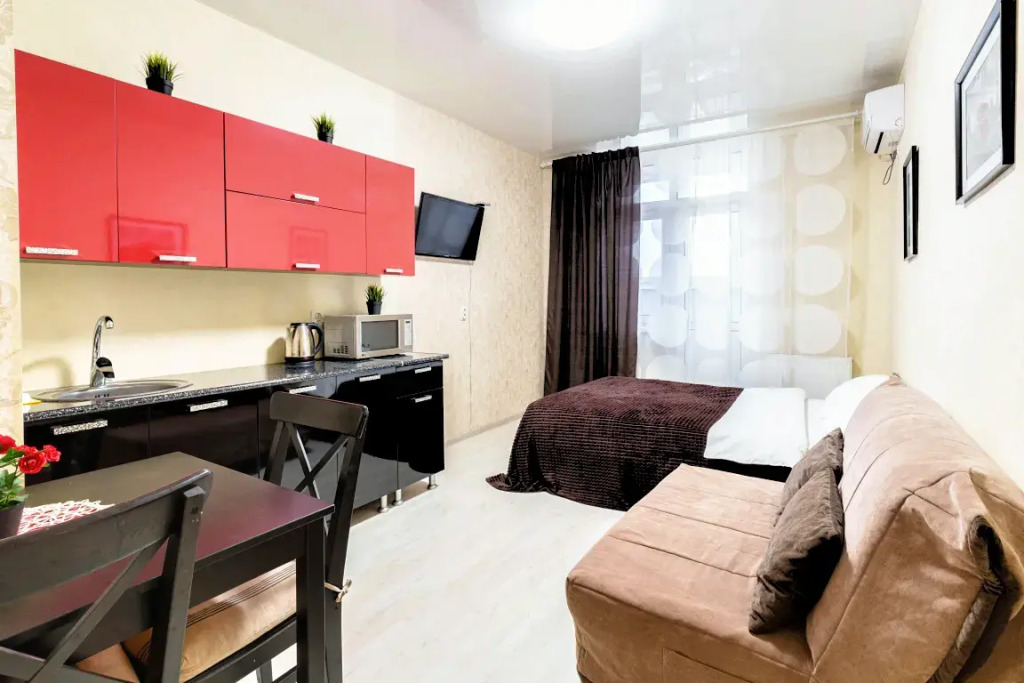 Фотография квартиры Квартира студия у парка Галицкого Апарт-Отелика на Восточно-Кругликовской