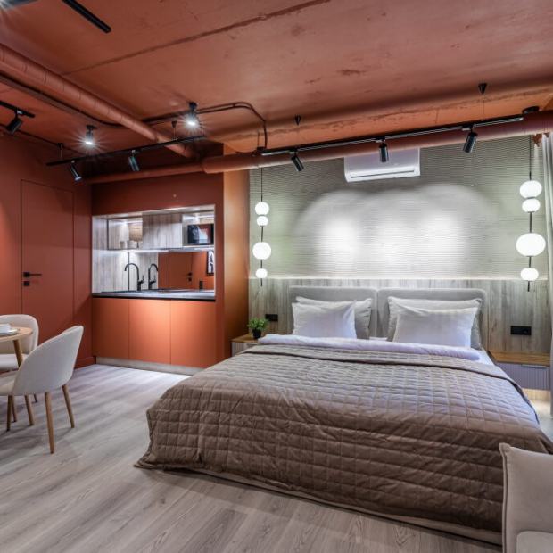 Фотографии квартиры 
            Апартаменты LS Milly Red