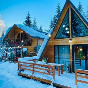 Фотография Коттеджа Wooden Huts in Mestia