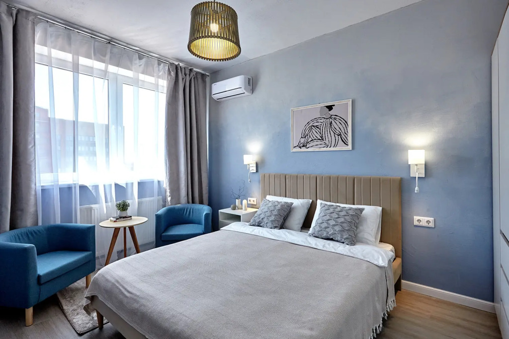 Фотография квартиры Квартира на Владимира Жириновского 1 (Лазурный уголок)