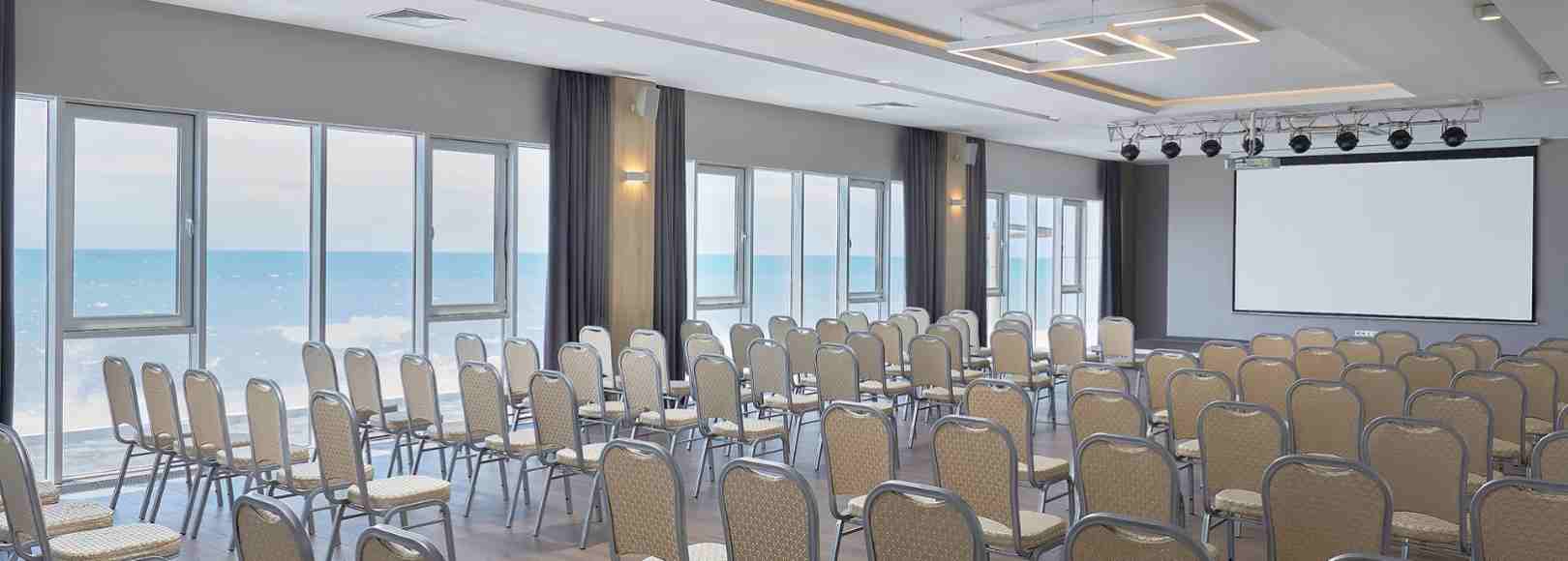 Фотография конференц-зала Зал в пляжном павильоне