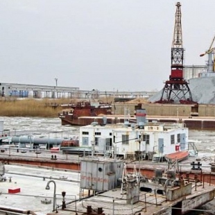 Фотография транспортного узла Тобольский речной порт