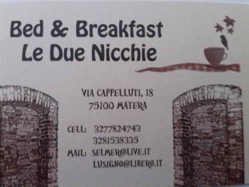 Фотография мини отеля Le Due Nicchie