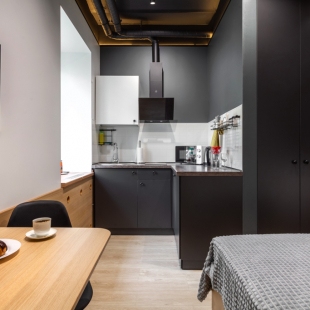 Фотография квартиры Апартаменты Happy Rooms Grey
