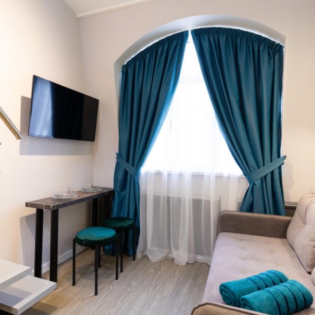 Фотографии квартиры 
            Апартаменты двухуровневые в Адлерском районе Сочи рядом с морем от LetoAрart