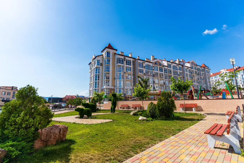 Фотография квартиры Стильная квартира-студия в ЖК "Прованс" в Геленджике от LetoAрart