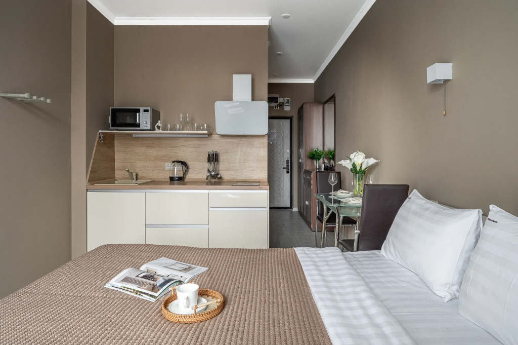 Фотография квартиры Апартаменты Red Apartments Арт Лайт Розен