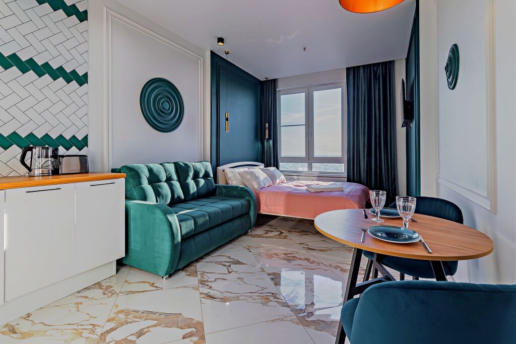 Фотография квартиры Апартаменты в центре города с видом на реку