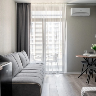 Фотография квартиры Апартаменты Оранж УК Атмосфера с Видом на Горы