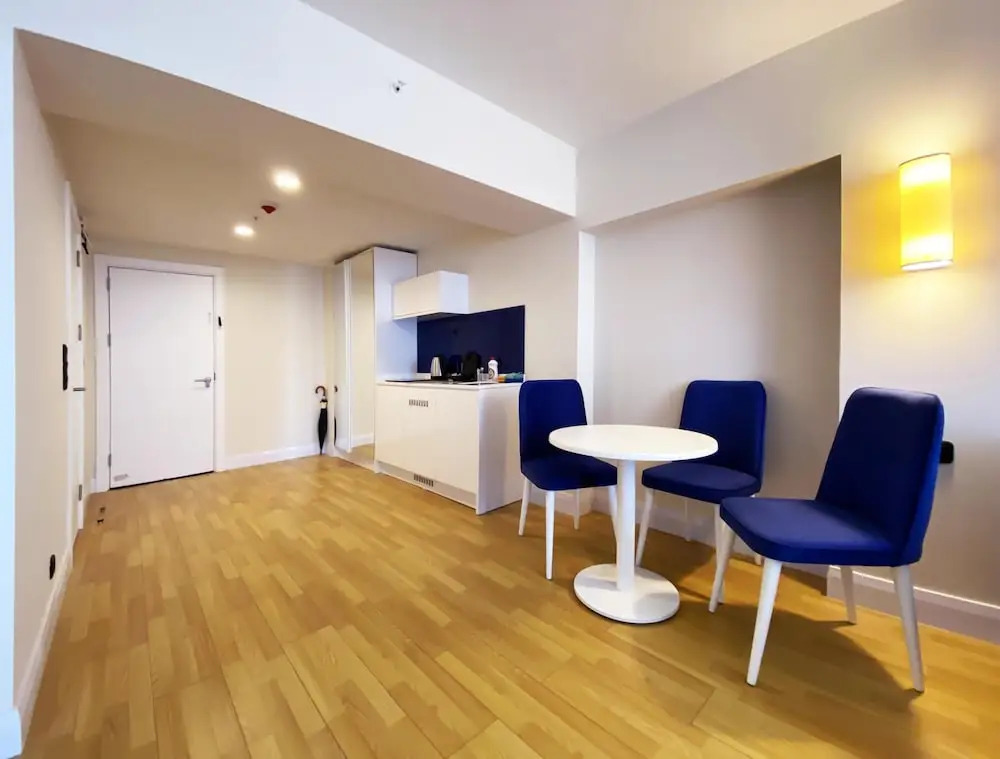 Фотография квартиры Двухкомнатные апартаменты Orbi City, 27 этаж, вид на горы и море