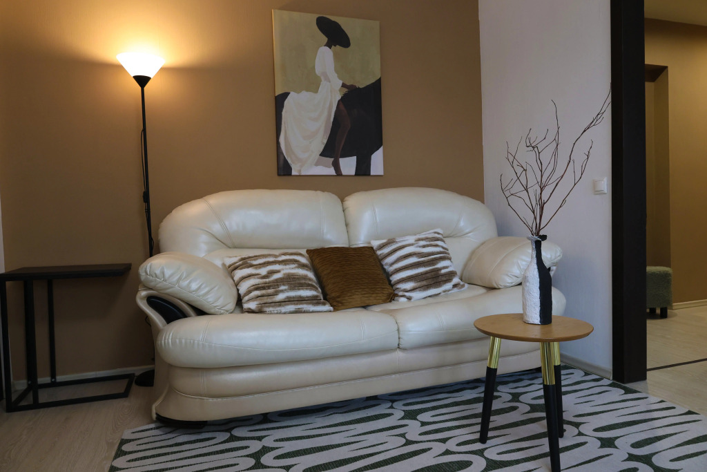 Фотография квартиры Квартира Спокойная с двумя отдельными комнатами в спокойном месте центра города