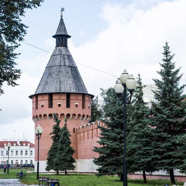 Фотография памятника архитектуры Спасская башня