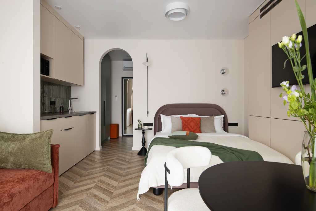 Фотография квартиры Апартаменты Savina Фридланд студия Олива