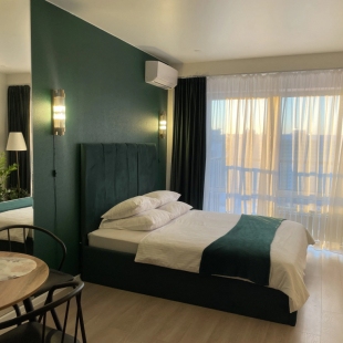 Фотография квартиры Апартаменты Дизайнерская  студия в спальном районе