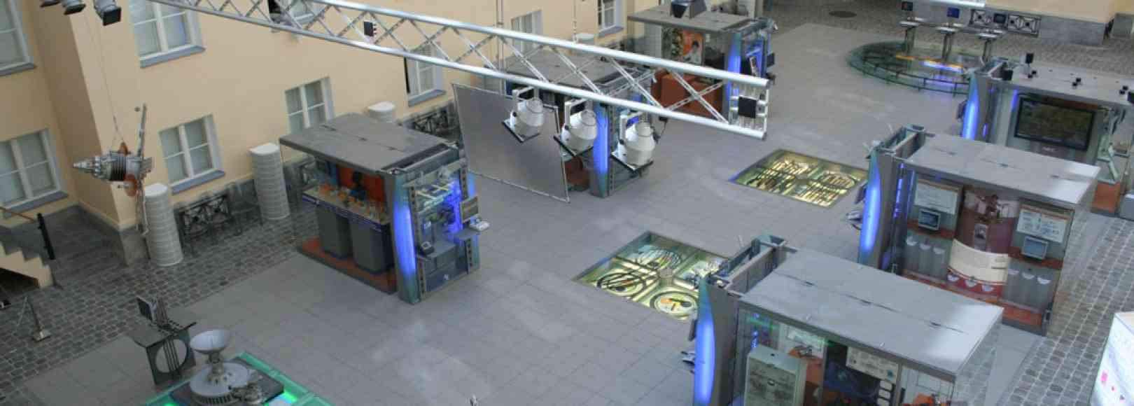 Фотография конференц-зала Атриум 2 Центрального музея связи имени А.С. Попова