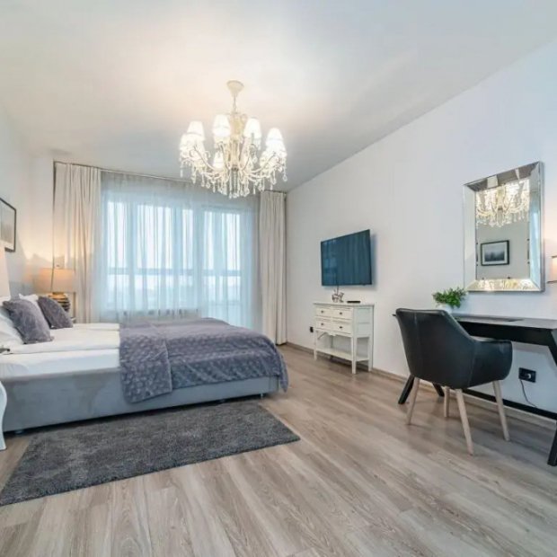 Фотографии квартиры 
            Апартаменты Crown39 - 2к №75: 90 м2, 10 этаж из 21