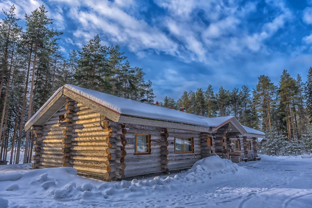 Фотография Коттеджа Коттедж Карелия Медвежка Комфорт с Видом на Озеро