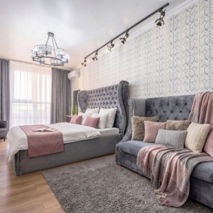 Фотография квартиры Квартира 50 оттенков серого в ЖК Большой