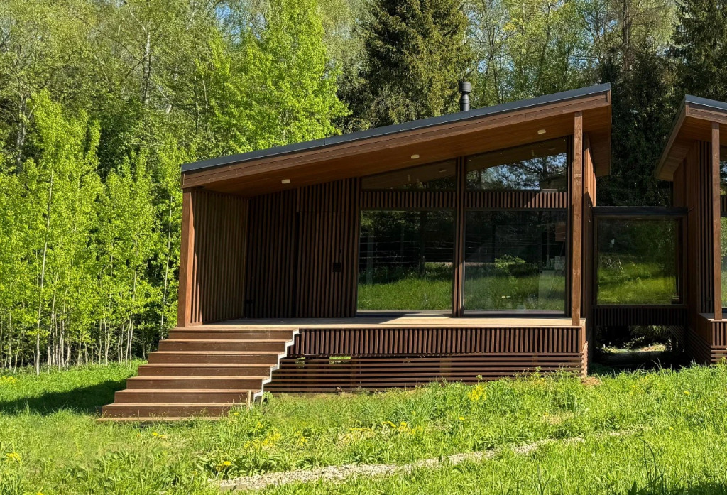 Фотография Коттеджа Частный дом с баней Лесной