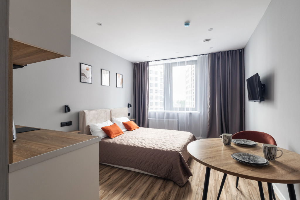 Фотография квартиры Квартира Myhome Yourhome в премиальном апарт-комплексе 25/7 Заневский
