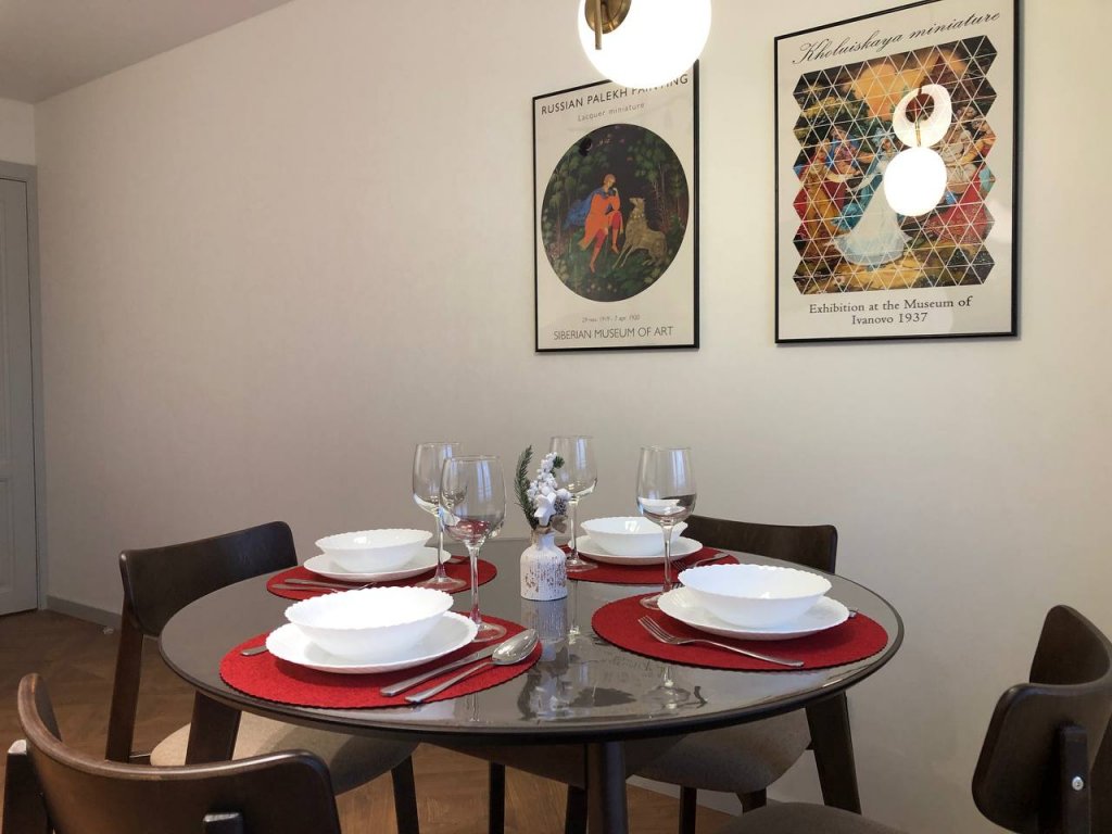 Фотография квартиры Квартира 1-к стильная недалеко от залива на Алендея 3 от RentAp, 4 сп.места