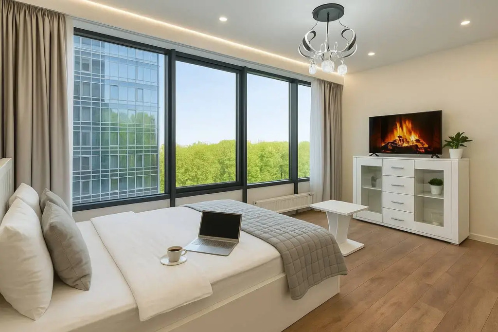 Фотография квартиры Апартаменты De Lux panorama с Видом на Кремль