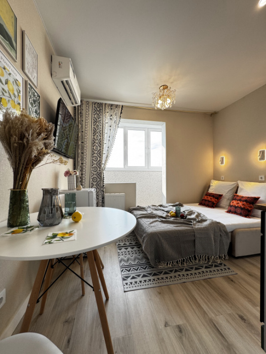 Фотографии квартиры 
            Апартаменты Уютная Студия Около Города Еды