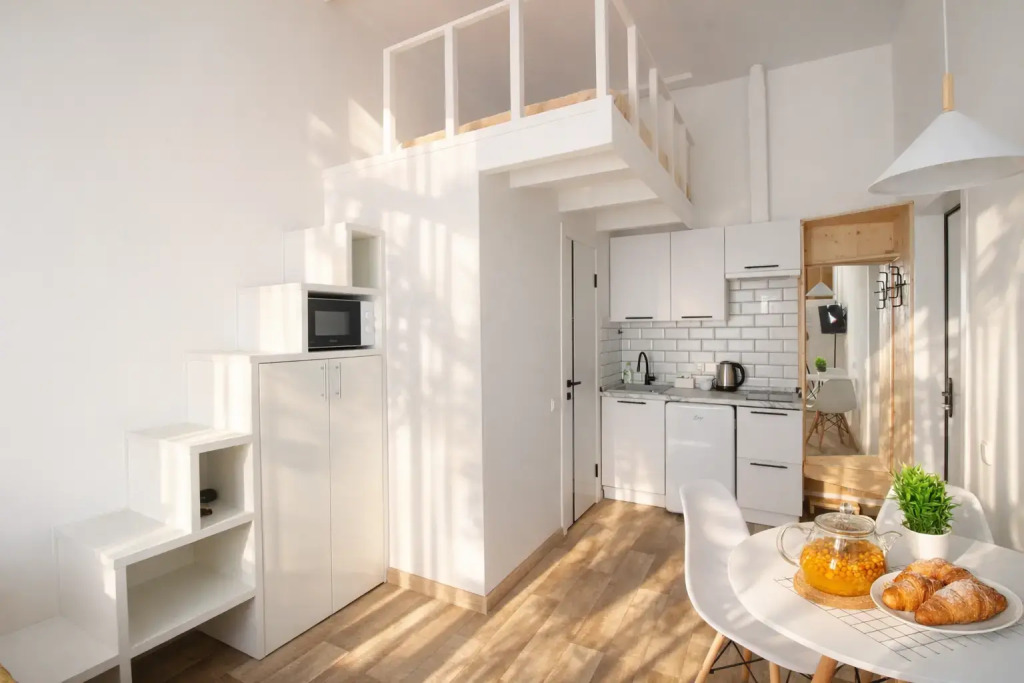 Фотография квартиры Апартаменты Сканди двухуровневая