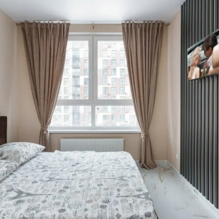 Фотография квартиры Апартаменты Улучшенная Студия с Видом на Город Dom Smile