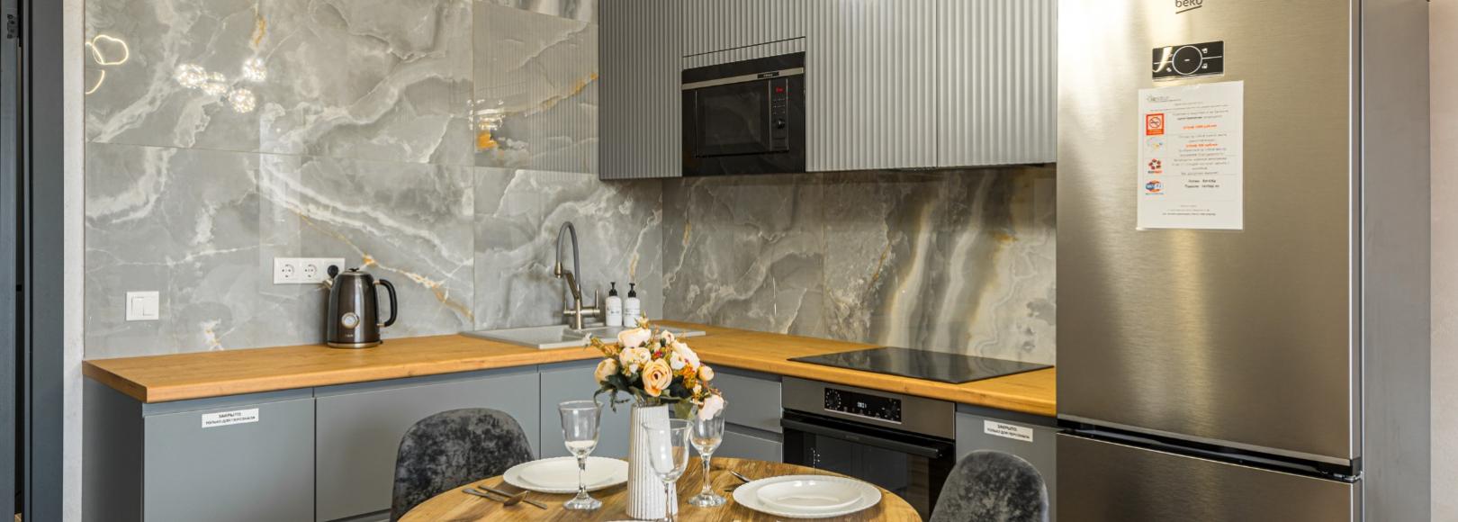 Фотография квартиры Новая студия Loft в современном мкр. Кувшинка по ул. Л.Комсомола 27/1 от RentAp