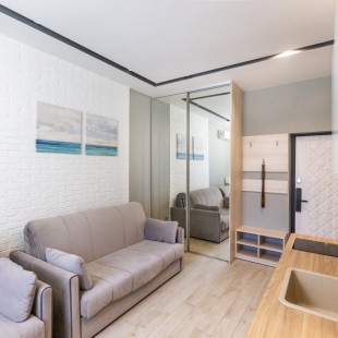 Фотография квартиры Апартаменты 2х Комнатная Квартира с Ремонтом Green Studio 3