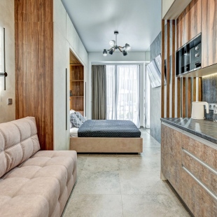 Фотография квартиры Апартаменты с выходом к бассейну Город Историй 76