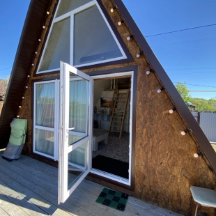 Фотография Коттеджа Частный дом Уютный Афрейм с сауной