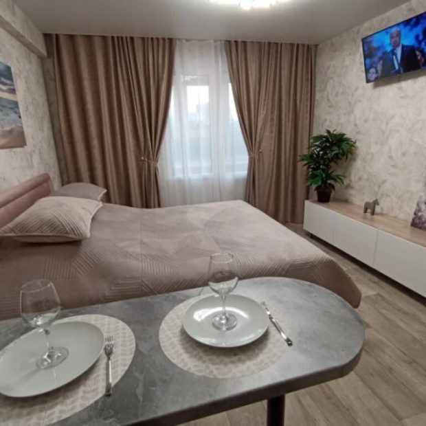 Фотографии квартиры 
            Апартаменты современные сети «Все в гости» в микрорайоне Видный на 3 этаже