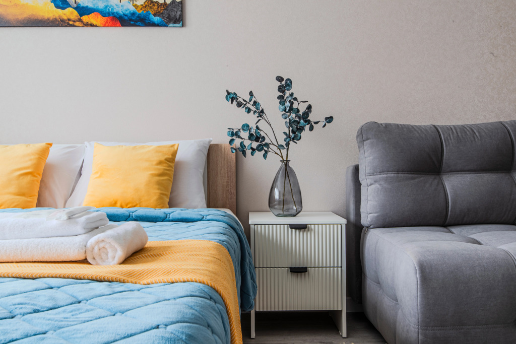 Фотография квартиры Квартира Уютная 1-к Л. Таллерова 12 от RentAp 4 сп.места