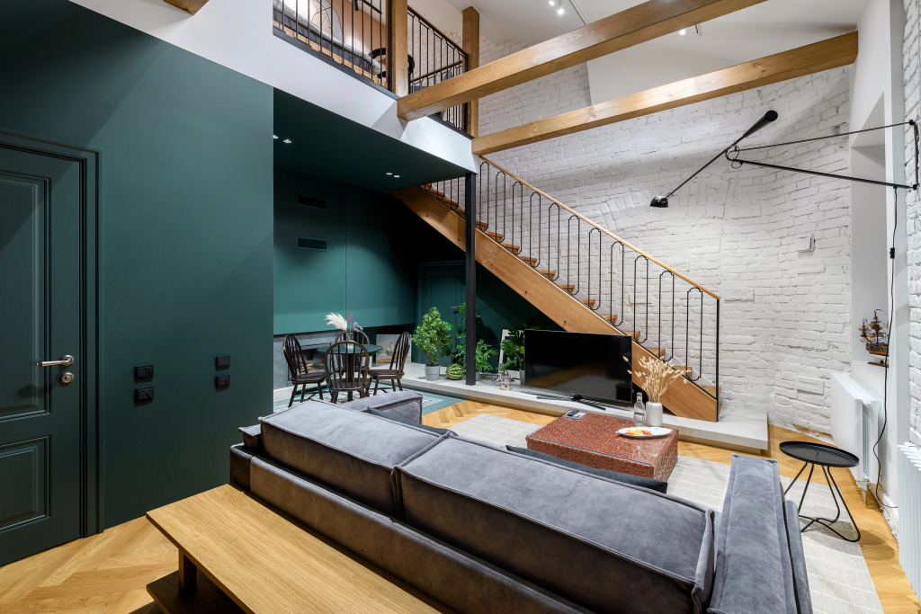 Фотография квартиры Апартаменты Sergeew Apartments Дизайнерский Дом-Квартира с отдельным входом