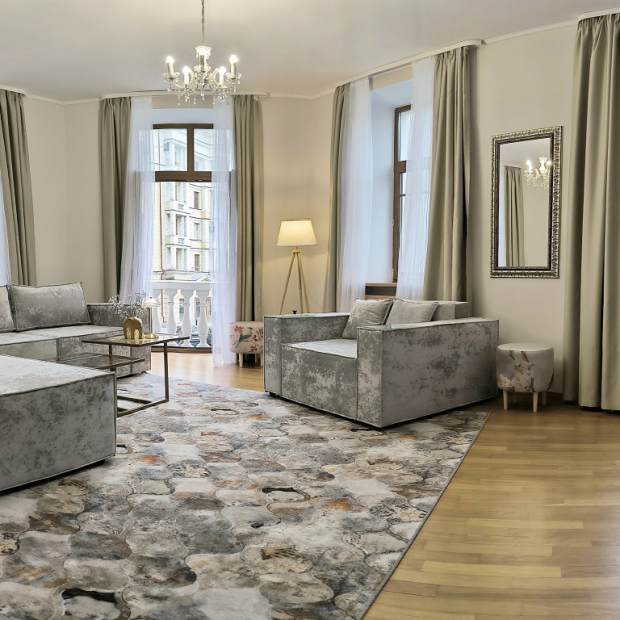 Фотографии квартиры 
            Апартаменты Маркса 17 Великолепная Трешка Суперцентр