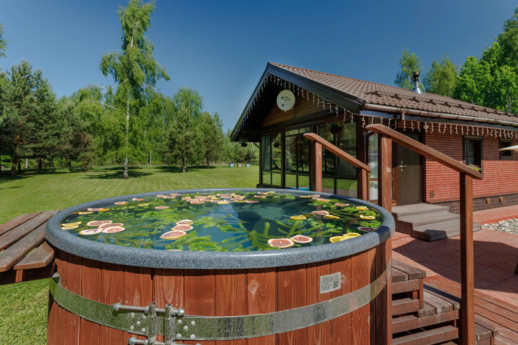 Фотография Коттеджа Шале Zarechye Баня Горячая купель