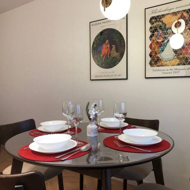 Фотографии квартиры 
            Квартира 1-к стильная недалеко от залива на Алендея 3 от RentAp, 4 сп.места